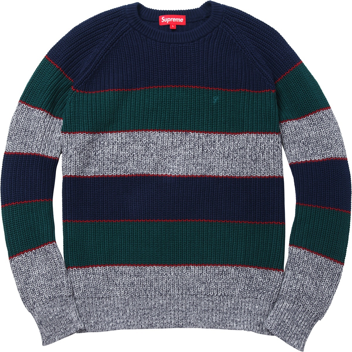 Rib Crewneck Sweater view 2